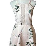 Keepsake The Label Light Garden Floral Pink Flouncy Dress Girly Flirty Preppy Photo 0