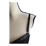 Secret Lace BLACK FUCHIA BY -BLACK PUSH-UP BRA-SIZE 36B Black and gray trim, excellent condition Photo 3