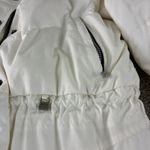 Vintage Nils Skiwear Womens Size 12 Cream‎ Puffer Jacket Down Filled Winter Coat Black Photo 10