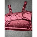 Wild Fable  Women's Size Large Velour‎ Tank Top Red Photo 7