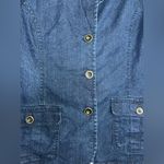 D & Co. Jacket Women’s Blue Denim Coat Photo 6