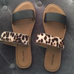 Maurice's Two Strap Leopard Sandals Photo 0