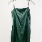 Lani the Label  green satin finish mini dress size xs Photo 5