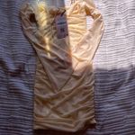 Oh Polly ODYSSEY Fluted Sleeve Mini Dress in Ivory Photo 3