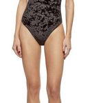 Sam Edelman Black Velvet Bodysuit Photo 1
