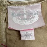 Romeo + Juliet Couture gold sequin beaded mini dress Sz M Photo 5