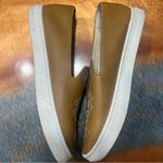 Soludos  Otomi Embroidered slip on shoes tan white size 9 Photo 6
