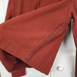 Sanctuary Jacket Ruset Rust Button Up Shacket Pockets Cotton Stretch Size M Photo 12