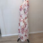 A New Day Floral Print Elastic Waist Maxi Summer Dress Pockets Photo 5