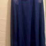 H&M Basic Sheer Tank Top in Royal Blue, Small Photo 0