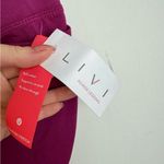 NWT Livi Active Sz 14/16 High Rise Stretch Crop Leggings Capri Pink Berry Photo 11