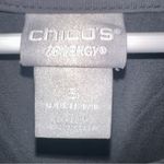 Chico’s Zenergy Athletic Wear Grey 3/4 Sleeve Top Size 16 (Chico’s 3) Gray Photo 3