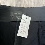 Ann Taylor NWT Flocked Animal Print Side Zip Legging | Black Leopard Print | XS Photo 9