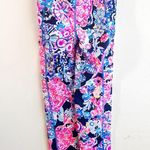 Lilly Pulitzer  Leggings Weekender High Rise Midi Navy Turtle Amazement XXS NWT Photo 10