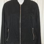 BLANK NYC Black Bomber Jacket Transitional Photo 6
