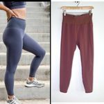 Vuori  Rib Studio High Rise Legging Terracotta Sz M Photo 1