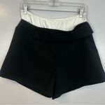 Akira NWT  Crazy Like Me Black/White Tailored Trouser/Panty Shorts Large Photo 2