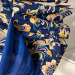 Venus New  Floral Boho Festival Floral Romper Size 8 NWT Long Sleeve Tie Waist Photo 11