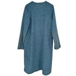 Blumin Boutique Blue Long Duster Cardigan size 2X Pockets Long Sleeves Photo 7