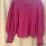 Pistola  | Gabbie Wild Orchid Puff Sleeve Chunky Knit Sweater | M Photo 5