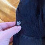 Lululemon Pants Women 2 Pink Black Crop 19" Rear Zipper Pocket Run Pockets Photo 7