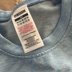 Gymshark . Blue Cropped Long Sleeve Workout Top. Size XS Photo 4