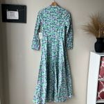 NEW Hyacinth House Tuckernuck Dress Blue Bellflower Tiered Maxi Dress Size XXS Photo 7