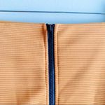 MINKPINK NWT  Orange Stretch Ribbed Fonda Mini Skirt, Size‎ Medium Photo 12