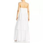 AQUA Bloomingdale’s Cutout Tiered Gown in Off White, Size S New 4 New w/Tag $298 Photo 1