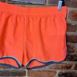 Under Armour Neon Coral Orange Activewear Athletic Shorts Women's Size XL Photo 2