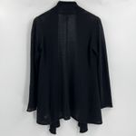White + Warren 100% Cashmere Sweater Women's Size Small Black Cardigan Classy Photo 5
