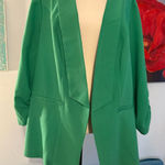 Torrid New NWT Kelly Green Blazer Jacket Size 3 3X Business Casual Photo 0