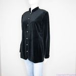 Vintage Liz Sport women's‎ black velvet blazer, size M Size M Photo 14