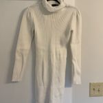 SheIn White Sweater Dress Photo 1