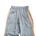 Juicy Couture Juicy Couture Women’s M Satin Colorblock Jogger Pants Blue Retro Y2K Style NWT Photo 3