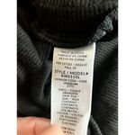 Splendid Silk Jogger Pant with Foldover Jersey Knit Waist Size XS Black LOUNGE Photo 3