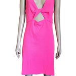 Aerie NWT  Hot Pink Ribbed Cutout Dress Photo 1