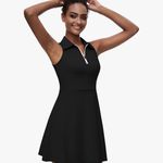 Fengbay. Tennis Dress for Women, Golf Dresses with Built in Shorts with 4 Pockets for Sleeveless Athletic Workout Dress Photo 3
