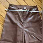 H&M  - Brown Faux Leather Pants Photo 2