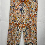 Sézane NEW Sezane Pantalon Baptisto Western Boheme Size 34 US 2 Pants High Rise Photo 0