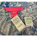 Lilly Pulitzer Essie Blue Peri Turtly Tank Tunic Top Smocked Beach XS Photo 6