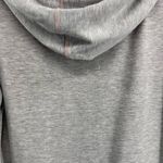 Matilda Jane  M gray ruffle hem sweatshirt hoodie casual neutral girly Photo 3