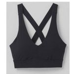 prAna NWT  Black Criss Cross Layna Sports Bra Size XS Photo 0