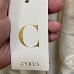 Cyrus  nwt ivory long sleeve women’s‎ sweater size large Photo 2