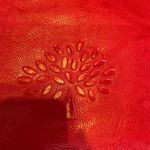 Mulberry  Red Leather Shoulder Bag Photo 2