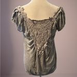 American Dream  Charcoal Blouse Photo 3