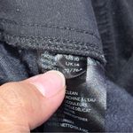 Free People Black Faux Leather Size 10 Pleated Front Trouser Pants Pockets Edgy Photo 4