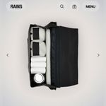 NWT Rain MSN Bag Signature Water Proof Backpack PU Fabric Color: Sand Photo 6