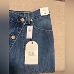 Gap x Cult Gaia Asymmetrical Denim Skirt NWT Photo 3