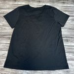 Time and Tru Women's Bridesbabe Tee T Shirt M Med Medium Black Light Blue V Neck Photo 11